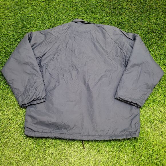 Vintage Kentucky Coach Jacket Large 25x29 Blue Sherpa-Lined - Picture 2 of 12